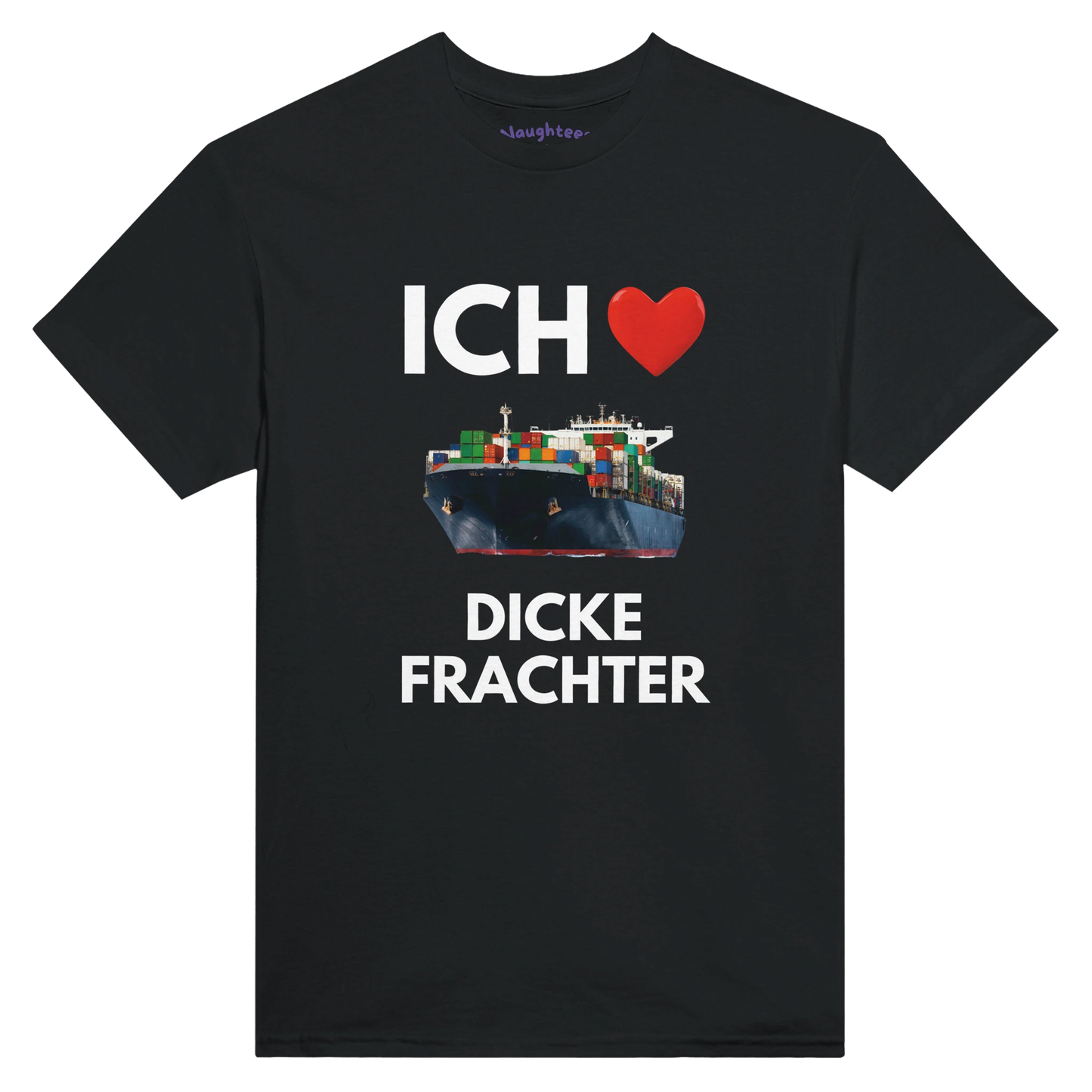dicke frachter tshirt