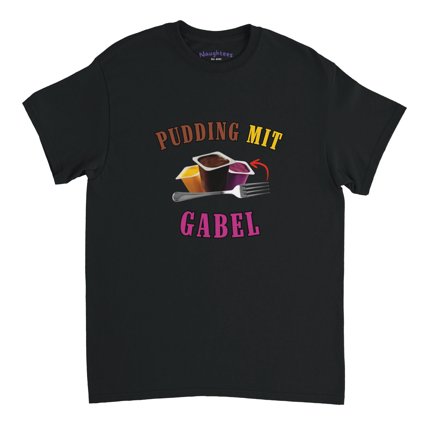 Pudding mit Gabel shirt