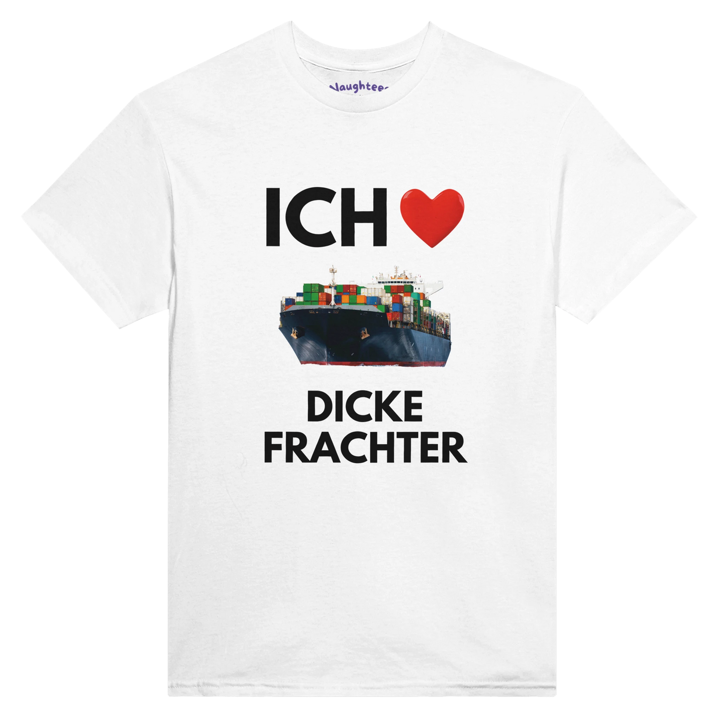 ich liebe dicke Frachter shirt