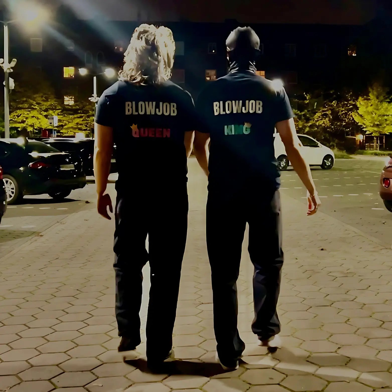 Naughtees partner Tees