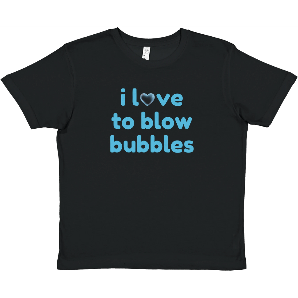 I love to blow bubbles BabyTee