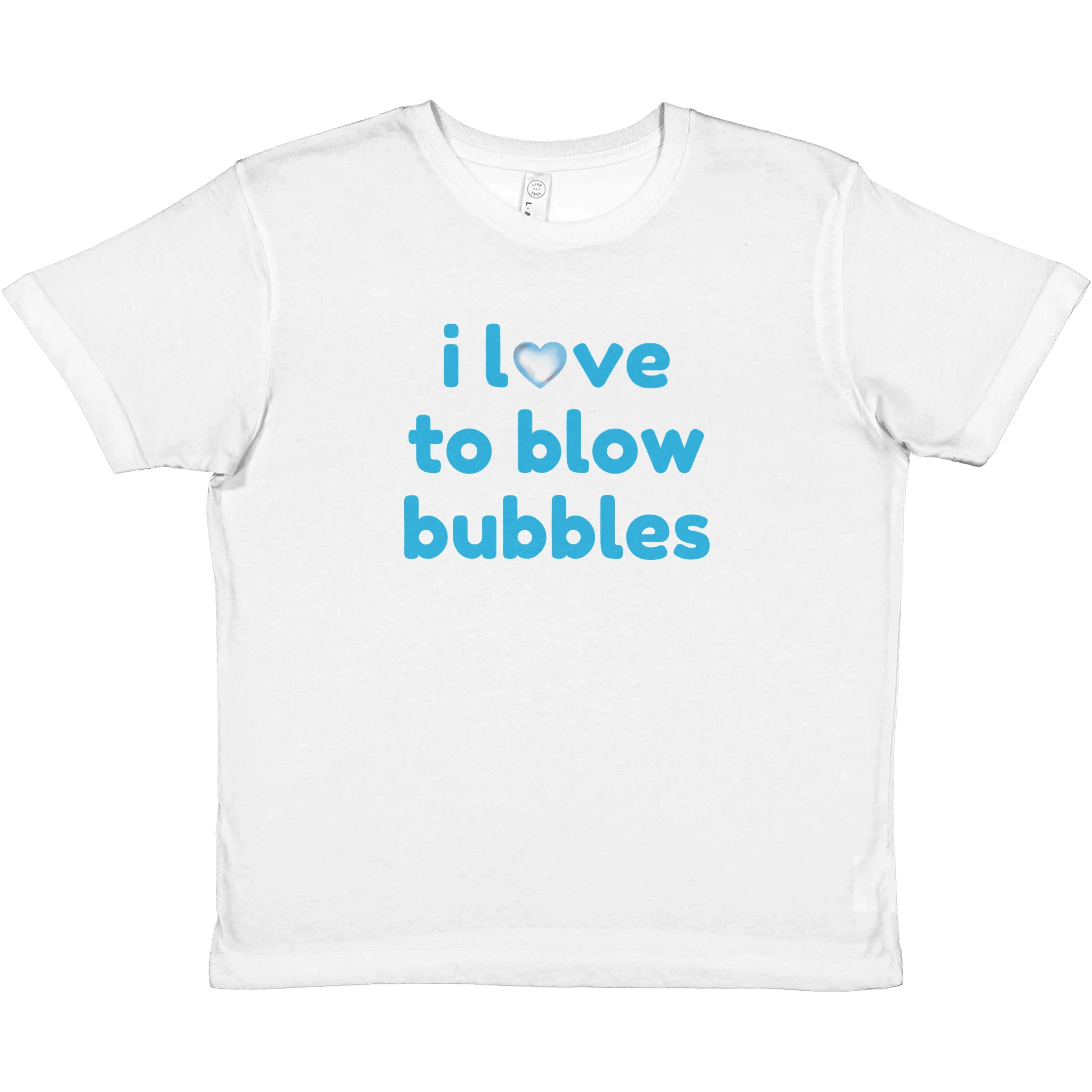 I love to blow bubbles BabyTee