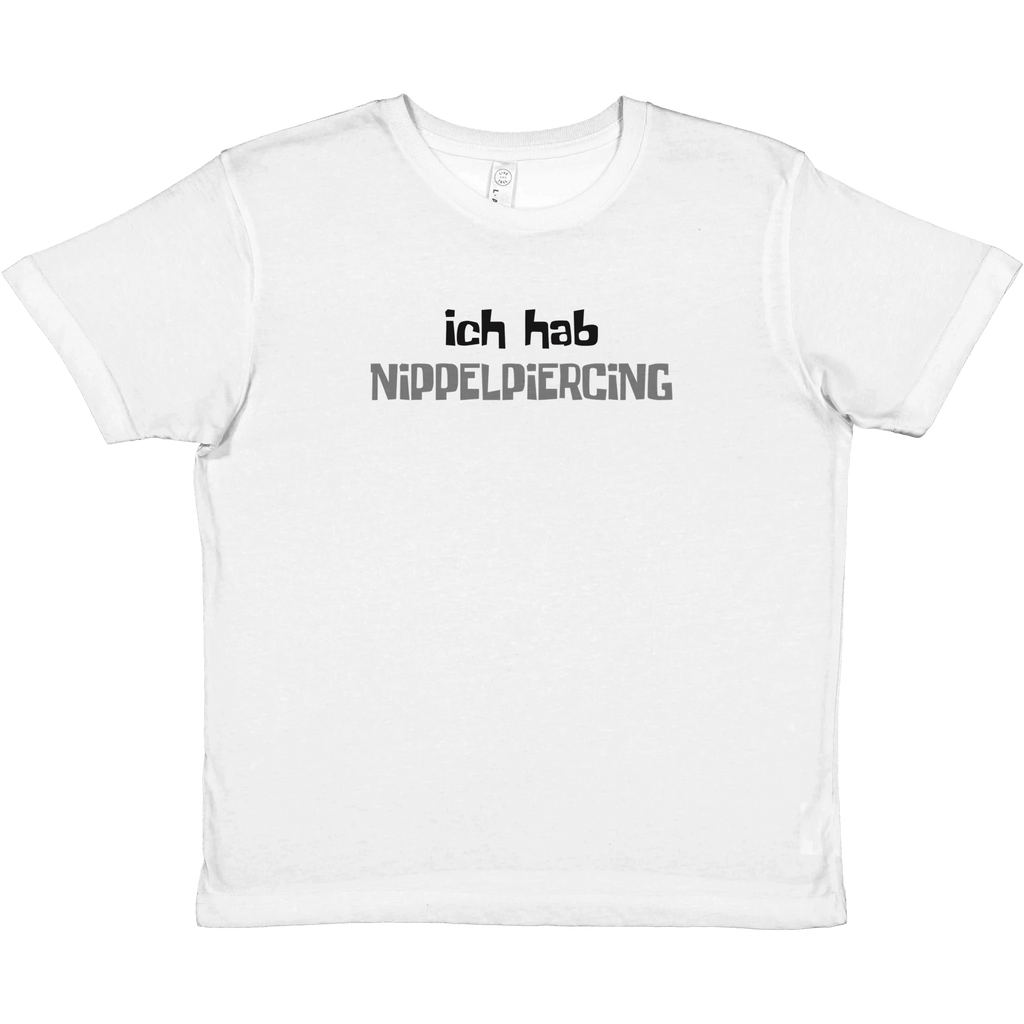 Ich hab Nippelpiercing Babytee