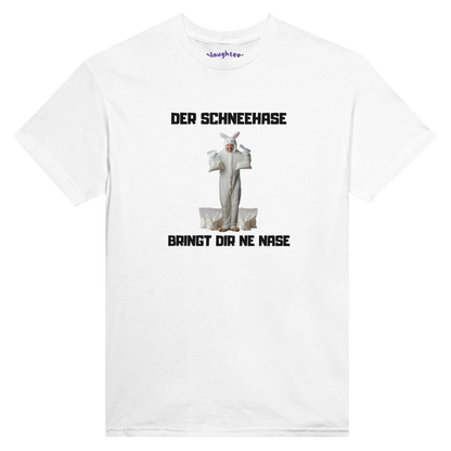 Schneehase bringt Nase Shirt 