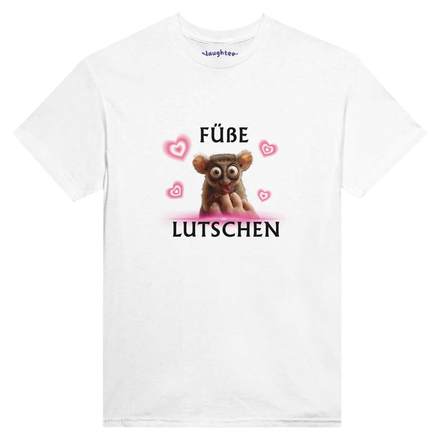 Shirt Füße Lutschen