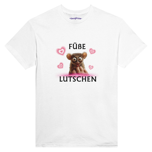 Shirt Füße Lutschen