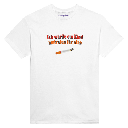 kind umtreten für zigarette tshirt 